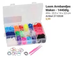 Lobbes Loom Armbandjes Maken - 1440dlg. aanbieding