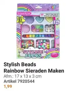 Lobbes Stylish Beads Rainbow Sieraden Maken aanbieding