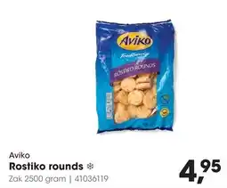 HANOS Aviko Rostiko rounds aanbieding