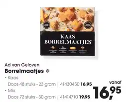 HANOS Ad van Geloven Borrelmaatjes aanbieding