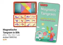 Lobbes Aoyue baby Magnetische Tangram in Blik aanbieding