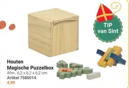 Lobbes Houten Magische Puzzelbox aanbieding
