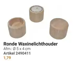 Lobbes Ronde Waxinelichthouder aanbieding