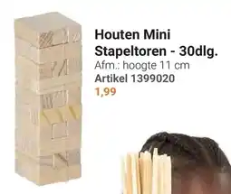 Lobbes Houten Mini Stapeltoren aanbieding