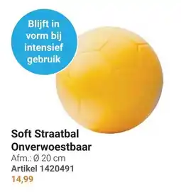 Lobbes Soft Straatbal aanbieding