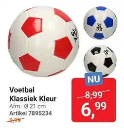 Lobbes Voetbal Klassiek Kleur aanbieding