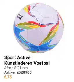 Lobbes Sport Active Kunstlederen Voetbal aanbieding