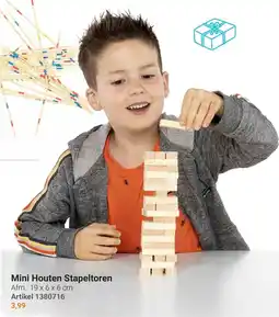 Lobbes Mini Houten Stapeltoren aanbieding