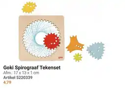 Lobbes Goki Spirograaf Tekenset aanbieding