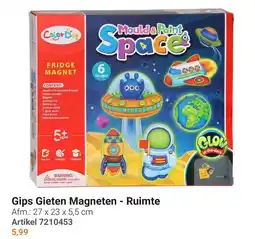 Lobbes Gips Gieten Magneten - Ruimte aanbieding
