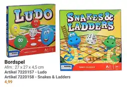 Lobbes Ludo Snakes & Ladders aanbieding