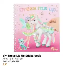 Lobbes Ylvi Dress Me Up Stickerboek aanbieding