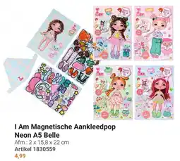 Lobbes I Am Magnetische Aankleedpop Neon A5 Belle aanbieding
