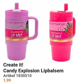 Lobbes Create it! Candy Explosion Lipbalsem aanbieding