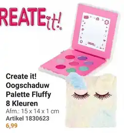 Lobbes Create it! Oogschaduw Palette Fluffy aanbieding