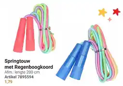 Lobbes Springtouw met Regenboogkoord aanbieding