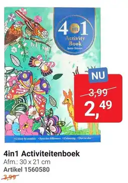Lobbes 4in1 Activiteitenboek aanbieding