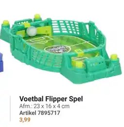 Lobbes Voetbal Flipper Spel aanbieding