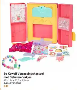 Lobbes So Kawaii Verrassingskasteel met Geheime Vakjes aanbieding