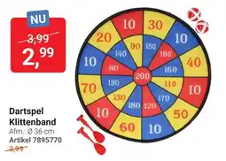 Lobbes Dartspeel Klittenband aanbieding