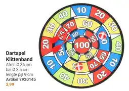 Lobbes Dartspel Klittenband aanbieding