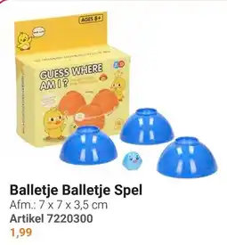 Lobbes Balletje Balletje Spel aanbieding