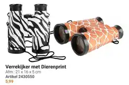Lobbes Verrekijker met Dierenprint aanbieding
