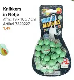 Lobbes Marble Winner Knikkers in Netje aanbieding