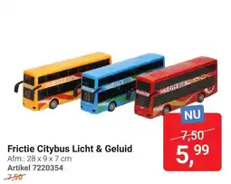Lobbes Frictie Citybus Licht & Geluid aanbieding