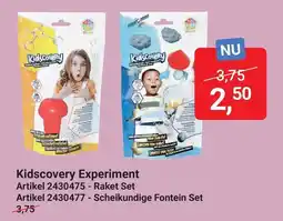 Lobbes Kidscovery Experiment aanbieding
