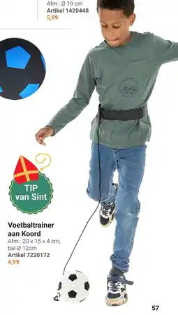 Lobbes Voetbaltrainer aan Koord aanbieding