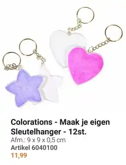 Lobbes Colorations - Maak je eigen Sleutelhanger aanbieding