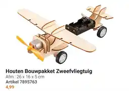 Lobbes Houten Bouwpakket Zweefvliegtuig aanbieding
