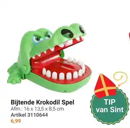 Lobbes Bijtende Krokodil Spel aanbieding