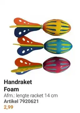 Lobbes Handraket Foam aanbieding