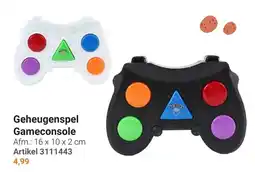 Lobbes Geheugenspel Gameconsole aanbieding