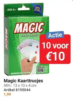Lobbes Magic Kaarttrucjes aanbieding