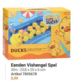 Lobbes Eenden Vishengel Spel aanbieding