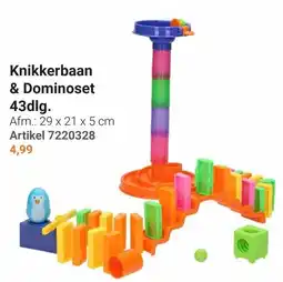 Lobbes Knikkerbaan & Dominoset aanbieding