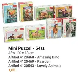 Lobbes Trefl Mini Puzzel - 54st. aanbieding