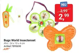 Lobbes Bugs World Insectenset aanbieding