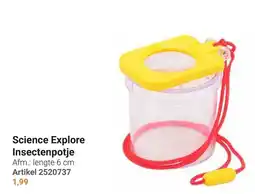 Lobbes Science Explore Insectenpotje aanbieding