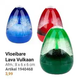 Lobbes Vloeibare Lava Vulkaan aanbieding