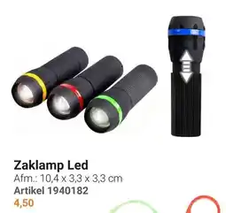 Lobbes Zaklamp Led aanbieding