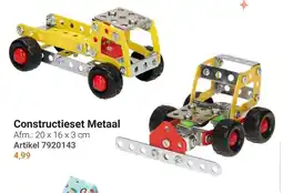 Lobbes Constructieset Metaal aanbieding