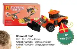 Lobbes Bouwset 3in1 aanbieding
