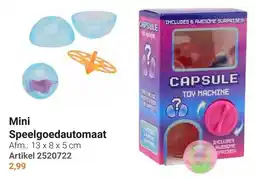 Lobbes Mini Speelgoedautomaat aanbieding