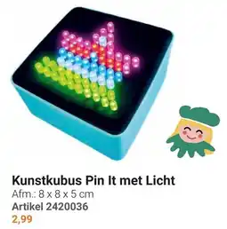 Lobbes Kunstkbub Pin It met Licht aanbieding