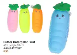Lobbes Puffer Caterpillar Fruit aanbieding