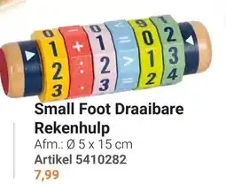 Lobbes Small Foot Draaibare Rekenhulp aanbieding